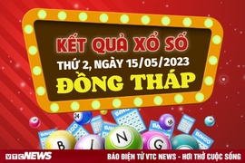 XSDT 15/5/2023 - Kết quả xổ số Đồng Tháp hôm nay 15/5