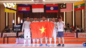 Kiếm thủ Vũ Thành An vượt qua áp lực giành HCV SEA Games 32