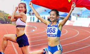 Thời trang trên đường chạy của 'nữ hoàng điền kinh' Nguyễn Thị Oanh