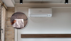 Lợi ích bất ngờ khi treo khăn ẩm trong phòng điều hòa