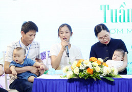 Ông bố người Tày òa khóc đón con trai đầu lòng sau gần thập kỷ hiếm muộn