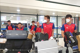 U22 Việt Nam lặng lẽ về nước, kết thúc hành trình SEA Games 32