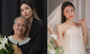 Sao Việt 19/5: Hà Tăng hiếm hoi khoe mẹ ruột, Ninh Dương Lan Ngọc mặc váy cưới