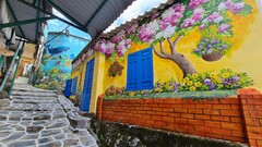 Bình Định: Độc đáo đường tranh bích họa ở làng chài cổ Nhơn Lý