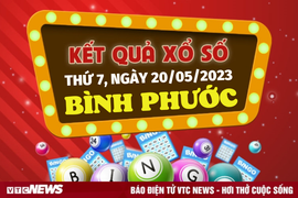 Kết quả xổ số Bình Phước hôm nay 20/5 - XSBP 20/5/2023