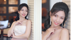 Á khôi Nghiêm Hoàng Diễm Anh bị nhầm là thí sinh khi đi chấm thi nhan sắc