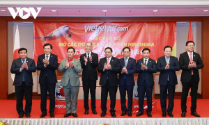 Thủ tướng Phạm Minh Chính dự lễ công bố đường bay thẳng Hà Nội – Hiroshima