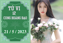 Tử vi vui 12 cung hoàng đạo ngày 21/5: Xử Nữ hãy kiên trì, Bảo Bình thuận lợi