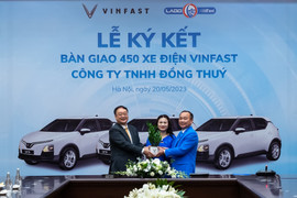 Lado taxi mua thêm 300 xe VinFast VF5 Plus để mở rộng dịch vụ taxi điện