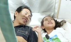 Phan Hiển làm 'công tác tư tưởng' cho con gái khi sắp có em