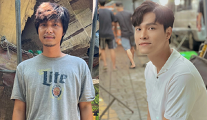 Điền 'Cuộc đời vẫn đẹp sao' bên ngoài lịch lãm, điển trai khác hẳn trên phim