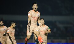 Văn Thanh lập cú đúp, CLB Công an Hà Nội đánh bại CLB TP.HCM