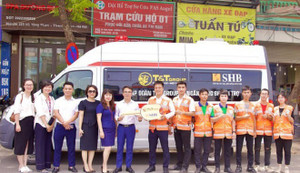 T&T Group và SHB tặng xe cứu thương cho đội hỗ trợ sơ cứu FAS Angel Hà Nội