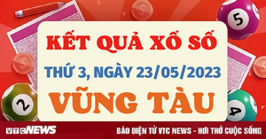Kết quả xổ số Vũng Tàu hôm nay 23/5/2023 - XSVT 23/5