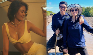 Sao Việt 24/5: Mâu Thuỷ gợi cảm sau 3 tháng sinh, Ngô Thanh Vân tự nhận bụi đời