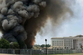 Bức ảnh giả về vụ nổ gần Lầu Năm Góc lan truyền trên mạng xã hội