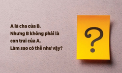 Câu đố mẹo mà người IQ cao chỉ mất 10 giây để trả lời