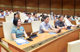 Trực tiếp: Quốc hội thảo luận về dự thảo Luật Giá (sửa đổi)