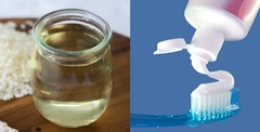 Kem đánh răng kết hợp với giấm trắng có tác dụng gì?