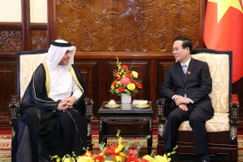 Chủ tịch nước Võ Văn Thưởng tiếp các Đại sứ các nước trình Quốc thư