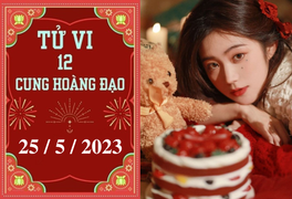 Tử vi vui 12 cung hoàng đạo ngày 25/5: Kim Ngưu sáng tạo, Bạch Dương áp lực