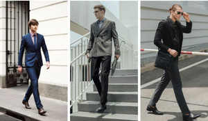 Công thức phối đồ với giày tây nam cực chuẩn