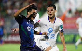 CLB Bình Định chia điểm đáng tiếc với Nam Định