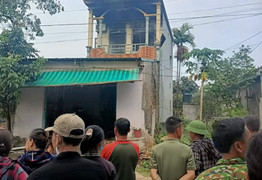 Cháy nhà khi bị khoá trái cửa ở Thanh Hoá, 2 người tử vong