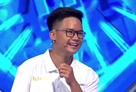 Nam sinh chiến thắng nghẹt thở ở phút chót, giành vòng nguyệt quế Olympia