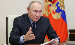 Tổng thống Putin ký thông qua luật rút khỏi hiệp ước an ninh với EU