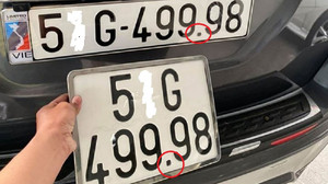 Vì sao biển số xe 5 số lại có dấu chấm ngăn cách ở giữa?