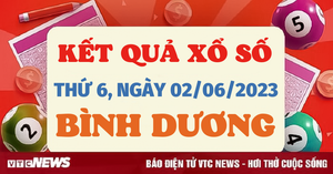XSBD 2/6/2023 - Kết quả xổ số Bình Dương hôm nay 2/6