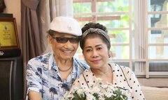NSND Trần Hiếu U90 vẫn luyện thanh, được vợ thứ 3 chăm như em bé
