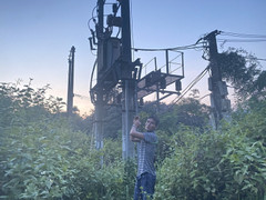 Bắt khẩn cấp thanh niên trộm cắp thiết bị làm cả TP Lào Cai mất điện