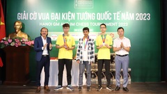 Giải cờ vua quốc tế Hà Nội 2023: 2 kỳ thủ Việt Nam vô địch