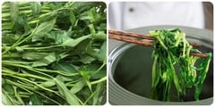 Dấu hiệu nhận biết rau muống nhiễm chì đơn giản nhất