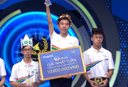 Cú ngược dòng ngoạn mục của 10X chuyên Hùng Vương giành vòng nguyệt quế Olympia