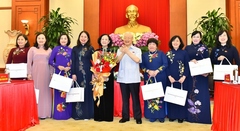 Tổng Bí thư: Tạo điều kiện để phụ nữ phát triển là quan điểm xuyên suốt của Đảng