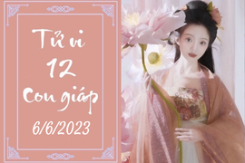 Tử vi vui 12 con giáp hôm nay ngày 6/6/2023: Ngọ khó khăn, Dần lo lắng
