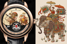 Tranh vẽ Hai Bà Trưng trên đồng hồ Thụy Sĩ 'đạo' tác phẩm của họa sĩ Việt?