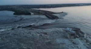 Nhà Trắng: Mỹ chưa thể xác định nguyên nhân vỡ đập Ukraine