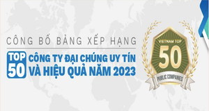 PVTrans được vinh danh Top 50 Công ty đại chúng uy tín và hiệu quả năm 2023