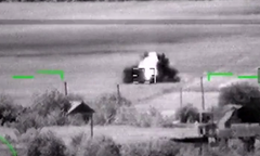Nga công bố video phá hủy xe tăng Leopard 2 của Ukraine