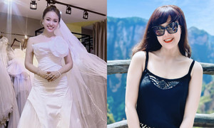 Sao Việt 9/6: Vân Hugo đi thử váy cưới, Vân Dung trẻ đẹp ở tuổi 47