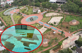 Cận cảnh công viên rộng gần 3 ha ở Đắk Lắk nhếch nhác, xuống cấp