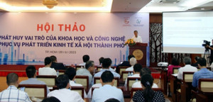 Đầu tư cho khoa học công nghệ của TP.HCM còn hạn chế
