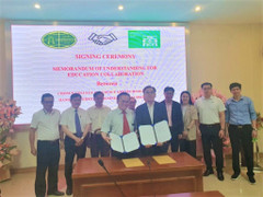 ĐH Kinh doanh và Công nghệ Hà Nội ký hợp tác đào tạo với ĐH Chosun, Hàn Quốc