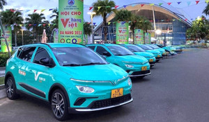 Đà Nẵng cho phép 500 taxi điện hoạt động