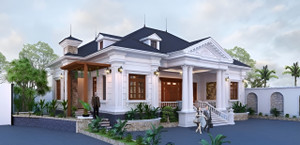 Ngắm nhìn những mẫu biệt thự 1 tầng đẹp nhất năm 2023