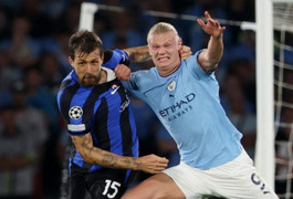 Xem lại chiến thắng khó nhọc của Man City trước Inter